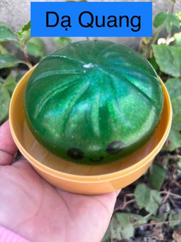 [Đại sỉ Squishy] đồ chơi nhựa silicon mềm dẻo - Bánh bao dạ quang size to