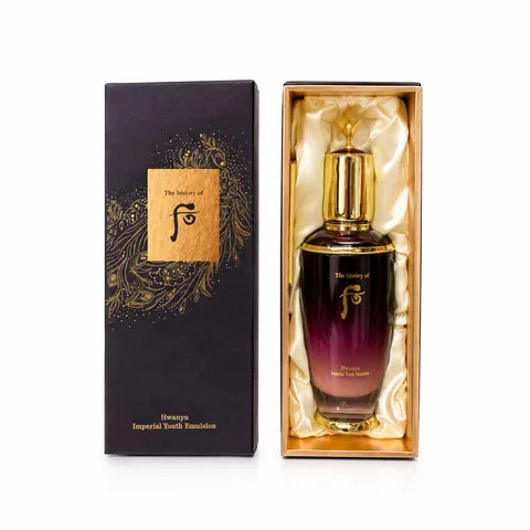 Sữa Dưỡng Trẻ Hóa Da Whoo Hwanyu Imperial Youth Emulsion 110ml - Giàu Nhân Sâm, Cung Cấp Độ Ẩm, Giúp Da Mịn Màng, Săn Chắc