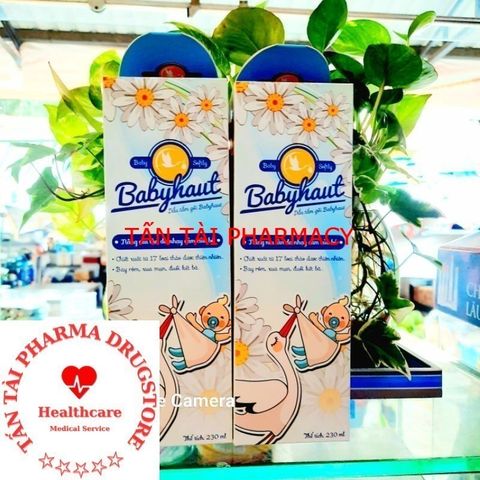 ✅[CHÍNH HÃNG, CHO KIỂM HÀNG]  Dầu tắm gội trẻ em thảo dược BABYHAUT - BABY HAUT 230mL 764947