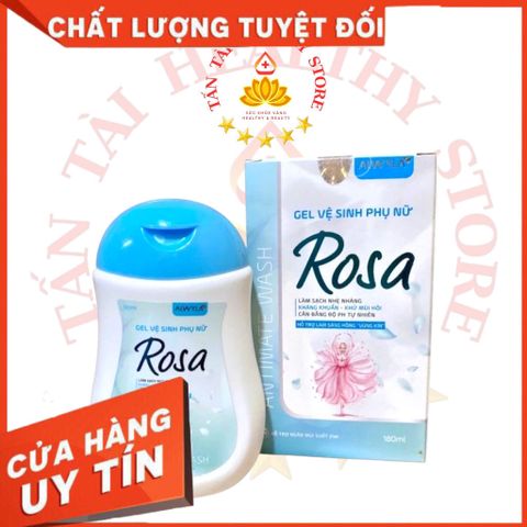 ✅[CHÍNH HÃNG, CHO KIỂM HÀNG] Gel vệ sinh ngăn nấm ngứa, viêm nhiễm, cho nam nữ Rosa xanh 180ml 764972