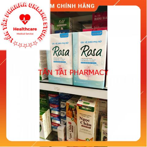 ✅[CHÍNH HÃNG, CHO KIỂM HÀNG] Gel vệ sinh ngăn nấm ngứa, viêm nhiễm, cho nam nữ Rosa xanh 180ml 764972
