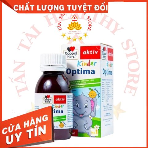 ✅[CHÍNH HÃNG, CHO KIỂM HÀNG] DOPPEL Kinder Optima Giúp Bé Ăn Ngon, Cải Thiện Tầm Vóc (Chai 100ml) 764986