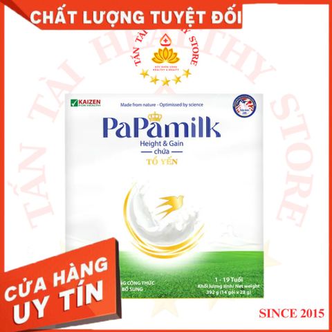 ✅[CHÍNH HÃNG, CHO KIỂM HÀNG] Sữa non tổ yến Papamilk Height & Gain giúp tăng cân tăng chiều cao cho trẻ từ 1-19 tuổi 830 764996