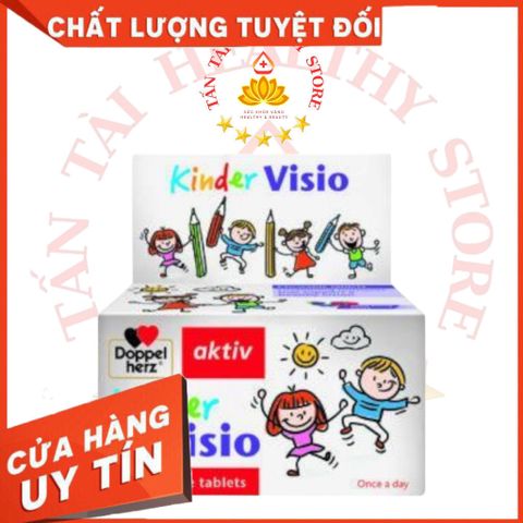✅[CHÍNH HÃNG, CHO KIỂM HÀNG]  Viên nhai DOPPEL Kinder Visio hỗ trợ đôi mắt bé khỏe mạnh, thị lực tốt 764998