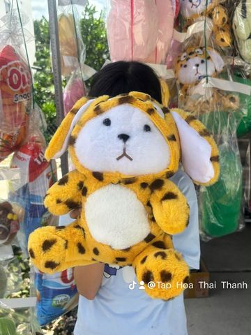 Thú nhồi bông 45cm hình bé beo vàng