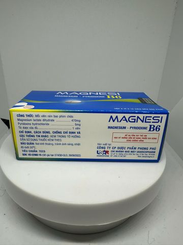 MAGNESI MAGNESIUM - PYRIDOXINE B6