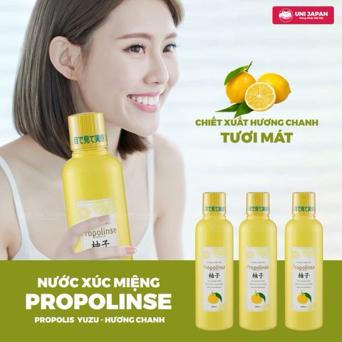 Nước súc miệng Propolinse Khử mùi hôi miệng và tạo hơi thở thơm tho. 765042