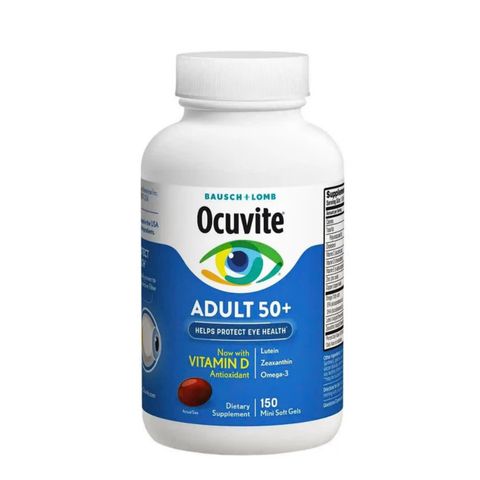 Viên uống Bổ Mắt Dành cho Người Trên 50 Tuổi - Bausch + Lomb Ocutive Adults 50+ 150 viên - Giải Pháp Tăng Cường & Bảo Vệ Sức Khỏe Thị Lực cho Người Cao Tuổi - S/P Chuẩn Mỹ