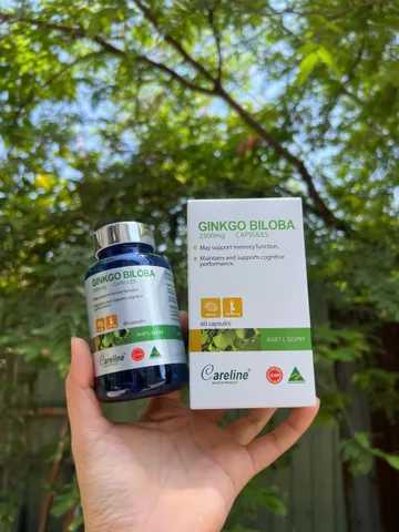 Viên bổ não Careline Ginkgo Biloba 2500mg (60 viên)