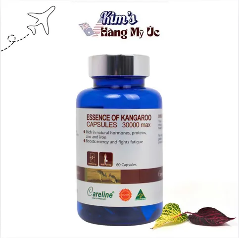 Sản phẩm Careline Essence of Kangaroo 30000 Max (60 viên)
