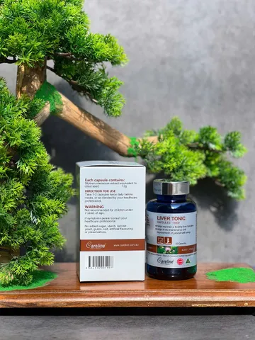 [Nhập khẩu] Viên uống  cải thiện chức năng gan - Careline Liver Tonic Capsules 13000 (60 viên)