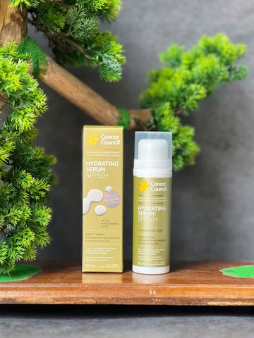 Sản phẩm chống nắng Cancer Council Face Day Wear Hydrating Serum SPF 50+.