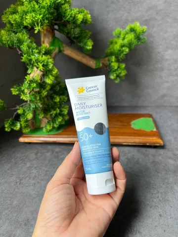 Kem Chống Nắng Dưỡng Ẩm & Chống Nước Dành Cho Da Mặt Cancer Council SPF50+ UVA-UVB 75ml