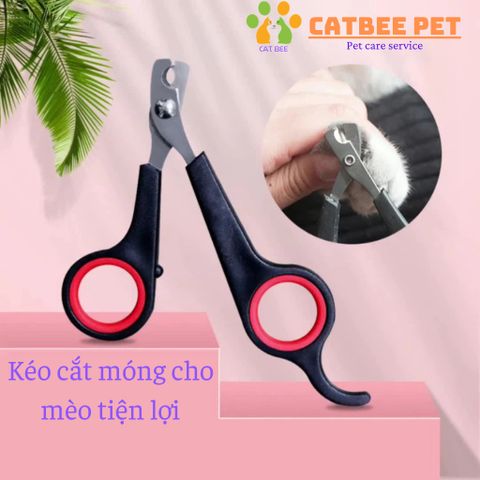 Kéo cắt móng cho chó mèo nhỏ - Cat bee pet - Chăm sóc cắt tỉa móng cho thú cưng