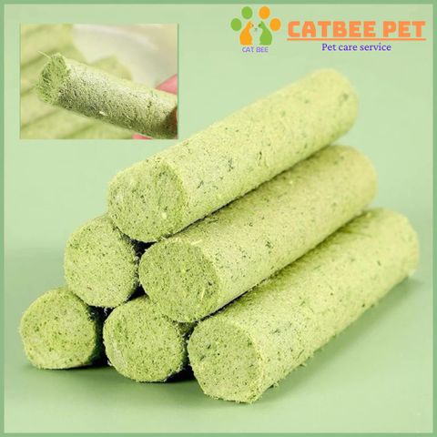 Ống cỏ mèo bạc hà Catnip - cỏ phê mèo, cỏ mèo thư giãn, giảm stress - huấn luyện mèo