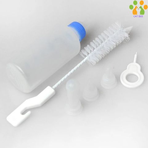 Bình ty , bình sữa dành cho chó mèo - Hỗ trợ chó mèo nhỏ uống sữa -Có đầu thay thế 60ml,150ml