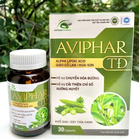 Bình ổn đường huyết AVIPHAR TĐ - 100% thành phần thảoo dượcc