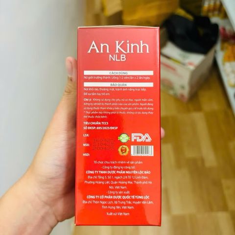(Che tên) Bổ huyết điều hòa kinh nguyệt AVIPHAR - Thành phần Ích mẫu, Trinh nữ hoàng cung