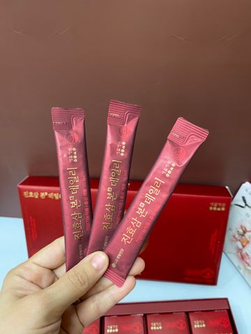 Tinh chất hồng sâm cô đặc LG Jinhyosam Bon Daily 50 stick x 10ml