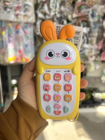 Đồ chơi nhựa - Điện thoại hình tai thỏ