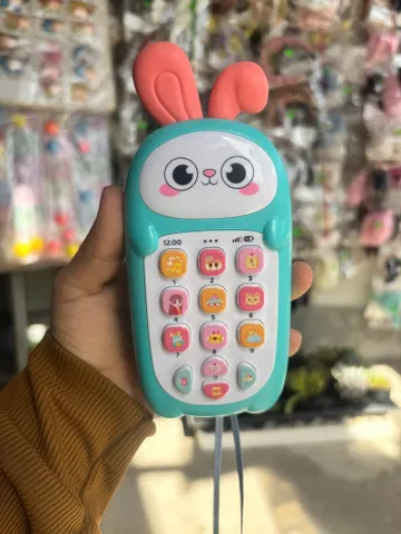 Đồ chơi nhựa - Điện thoại hình tai thỏ