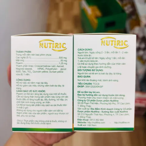Viên uống tỏi nghệ giảm mỡ máu, bảo vệ dạ dày DOGARLIC - NUTIRIC