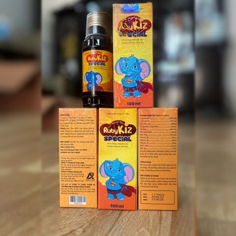 Hỗ trợ bé biếng ăn, tăng sức đề kháng RubyKiz