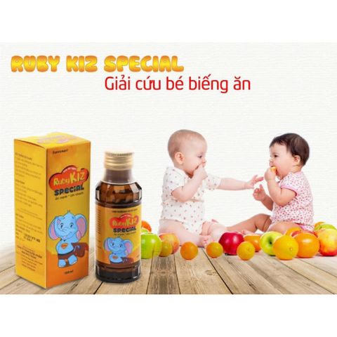 Hỗ trợ bé biếng ăn, tăng sức đề kháng RubyKiz