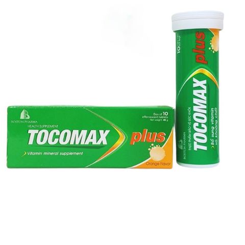 Viên sủi khỏe Tocomax Plus bổ sung vitamin khoáng chất tương tự Berocca