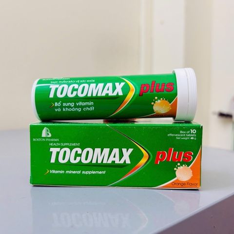 Viên sủi khỏe Tocomax Plus bổ sung vitamin khoáng chất tương tự Berocca