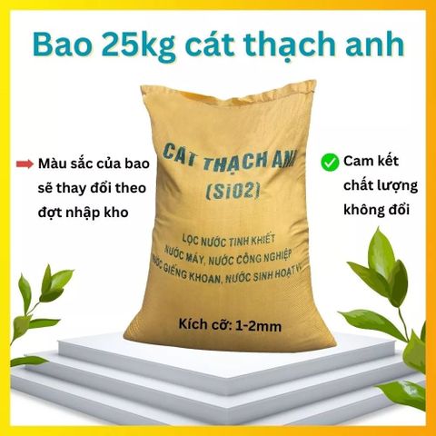 253Kg Cát Thạch Anh, Lọc Nước, Lọc Phèn, Lọc Nước Giếng Khoan, Bể Cá Cảnh, Hồ Thủy Sinh