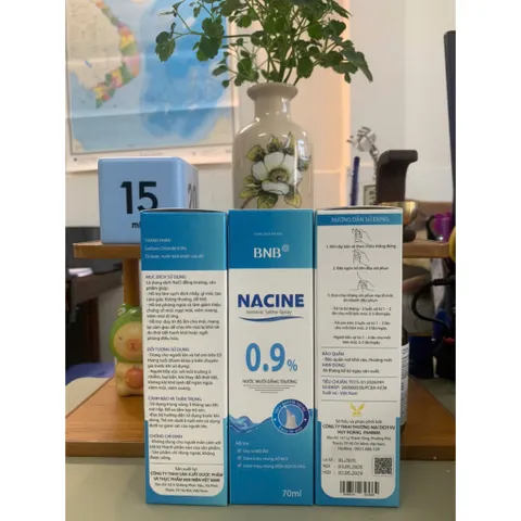 (Chính hãng) DUNG DỊCH XỊT MŨI ƯU TRƯƠNG [BNB NACINE HYPERTONIC SALINE SPRAY ]-C 70ml - saline -ưu trương -2.3%