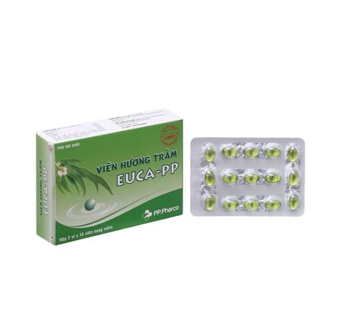 Viên hương tràm EUCA-PP ,hỗ trợ giảm cảm lạnh ,thông mũi