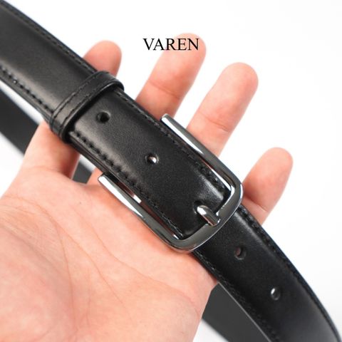 Thắt Lưng Bản Nhỏ Da Bò Thật bản dây 2.8cm Khóa Hợp Kim Phong Cách Tối Giản Unisex TL04