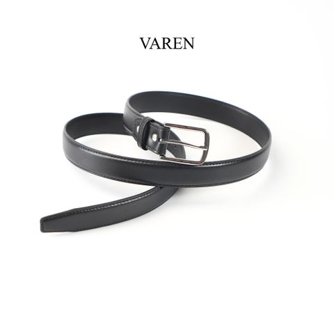 Thắt Lưng Bản Nhỏ Da Bò Thật bản dây 2.8cm Khóa Hợp Kim Phong Cách Tối Giản Unisex TL04