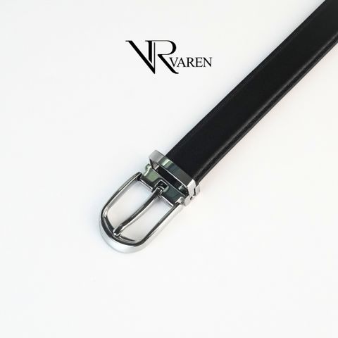 Thắt Lưng Bản Nhỏ Da Bò Nappa VAREN Haza Belt- Dây Nịt Bản 2.3cm Da Bò Cao Cấp Unisex Hz01