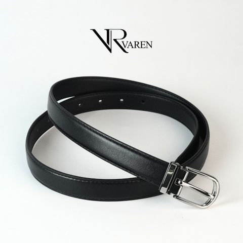 Thắt Lưng Bản Nhỏ Da Bò Nappa VAREN Haza Belt- Dây Nịt Bản 2.3cm Da Bò Cao Cấp Unisex Hz01
