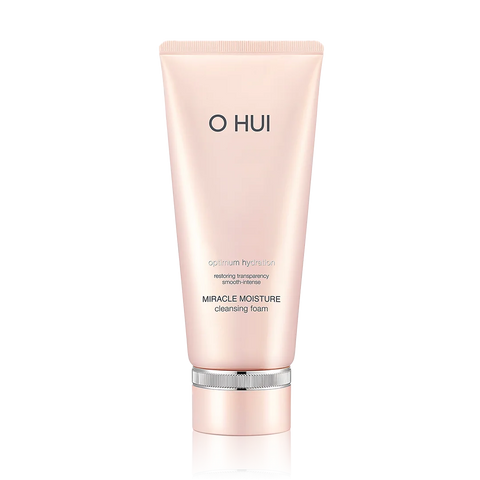 Sữa Rửa Mặt Dưỡng Ẩm Ohui Hồng 200ml - Miracle Moisture Cleansing Foam Cho Da Khô Nhạy Cảm, Làm Sạch và Cấp Ẩm Tối Ưu 729435 nk