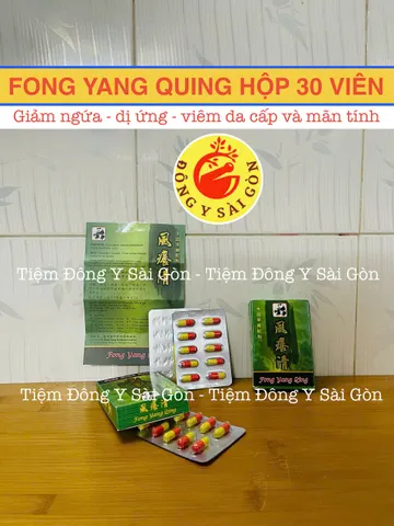 Fong Yang Quing hộp 30 Viên Hỗ Trợ Ngứa, Dị Ứng