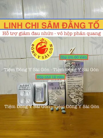 Linh Chi Sâm Đằng Tố STAMILAX 60 Viên - Hỗ Trợ Giảm Đau Khớp và Tăng Cường Sức Khỏe Xương Khớp