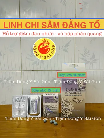Linh Chi Sâm Đằng Tố STAMILAX 60 Viên - Hỗ Trợ Giảm Đau Khớp và Tăng Cường Sức Khỏe Xương Khớp