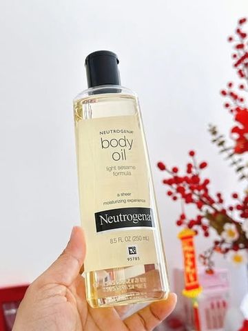 Neutrogena Dầu Dưỡng Da Sesame 250ml Thơm Mịn Giá Tốt 🎁 rẻ nhấtShopee