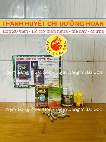 Thanh Huyết Chỉ Dưỡng Hoàn Hộp 30 Viên Hỗ Trợ Ngứa, Dị Ứng