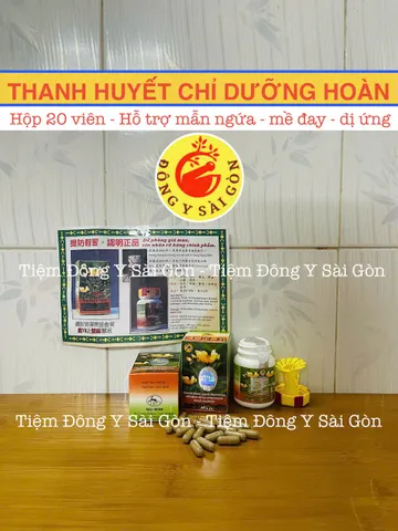 Thanh Huyết Chỉ Dưỡng Hoàn Hộp 30 Viên Hỗ Trợ Ngứa, Dị Ứng