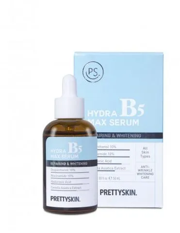 (50ml) Serum B5 Pretty Skin 50ml - Phục hồi và dưỡng sáng da với Niacinamide & Hyaluronic Acid, Giải pháp cho da nhạy cảm & sau mụn chính hãng nk chính hãng