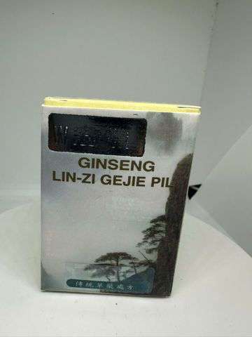 Tăng cân nhân sâm linh chi tắc kè đại bổ hoàn-Ginseng Lin-Zi Gejie Pil (Bồi bổ cơ thể) hộp 30v