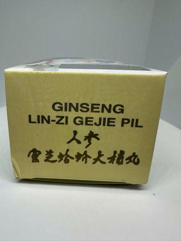 Tăng cân nhân sâm linh chi tắc kè đại bổ hoàn-Ginseng Lin-Zi Gejie Pil (Bồi bổ cơ thể) hộp 30v