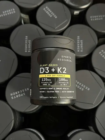Viên bổ sung Vitamin D3K2 Sports Research D3 K2 160 viên 765546