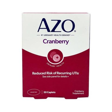 Viên uống hỗ trợ sức khỏe đường tiết niệu AZO Cranberry 50 viên - Sản phẩm nhập khẩu từ Mỹ, chiết xuất tự nhiên từ nam việt quất