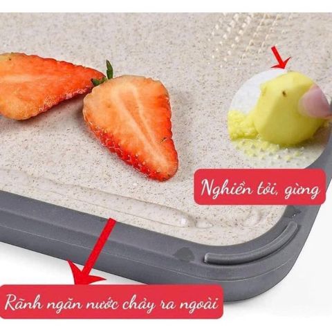 Thớt kháng khuẩn Latuna Nhật Bản 2 mặt đa năng chính hãng, Thớt Nhật kháng khuẩn, chống mốc, dùng lâu k bị mốc đen , chống tràn,cực kỳ chắc chắc đầm tay